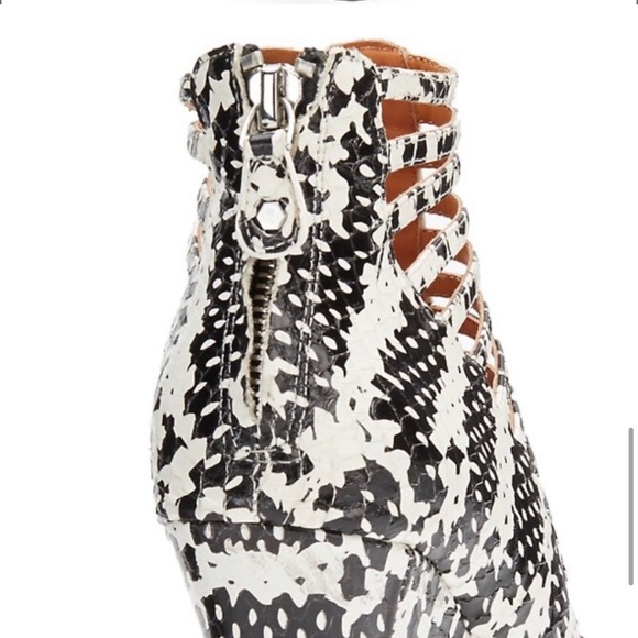 Sydney Snake Wedge Sandals Rebecca Minkoff 7 - Picture 5 of 8